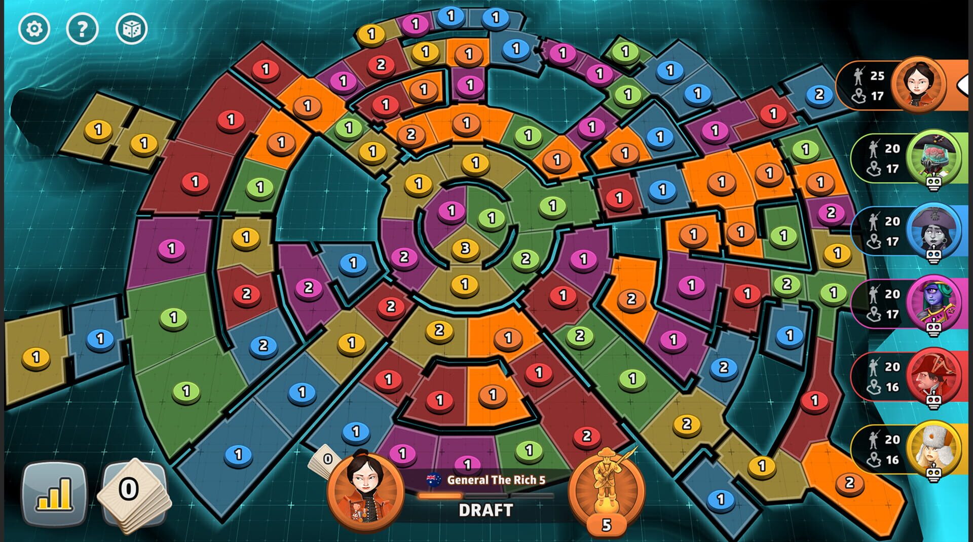 Risk: Global Domination - Sci-Fi Map Pack - Screenshot