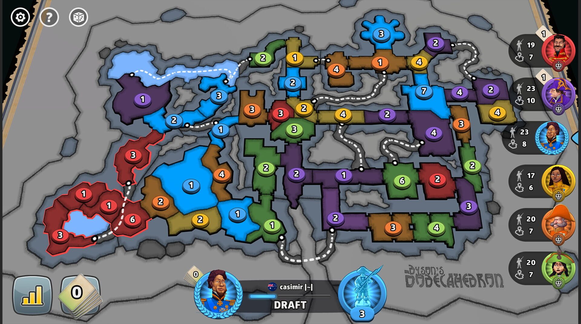 Risk: Global Domination - Fantasy Map Pack 2 - Screenshot