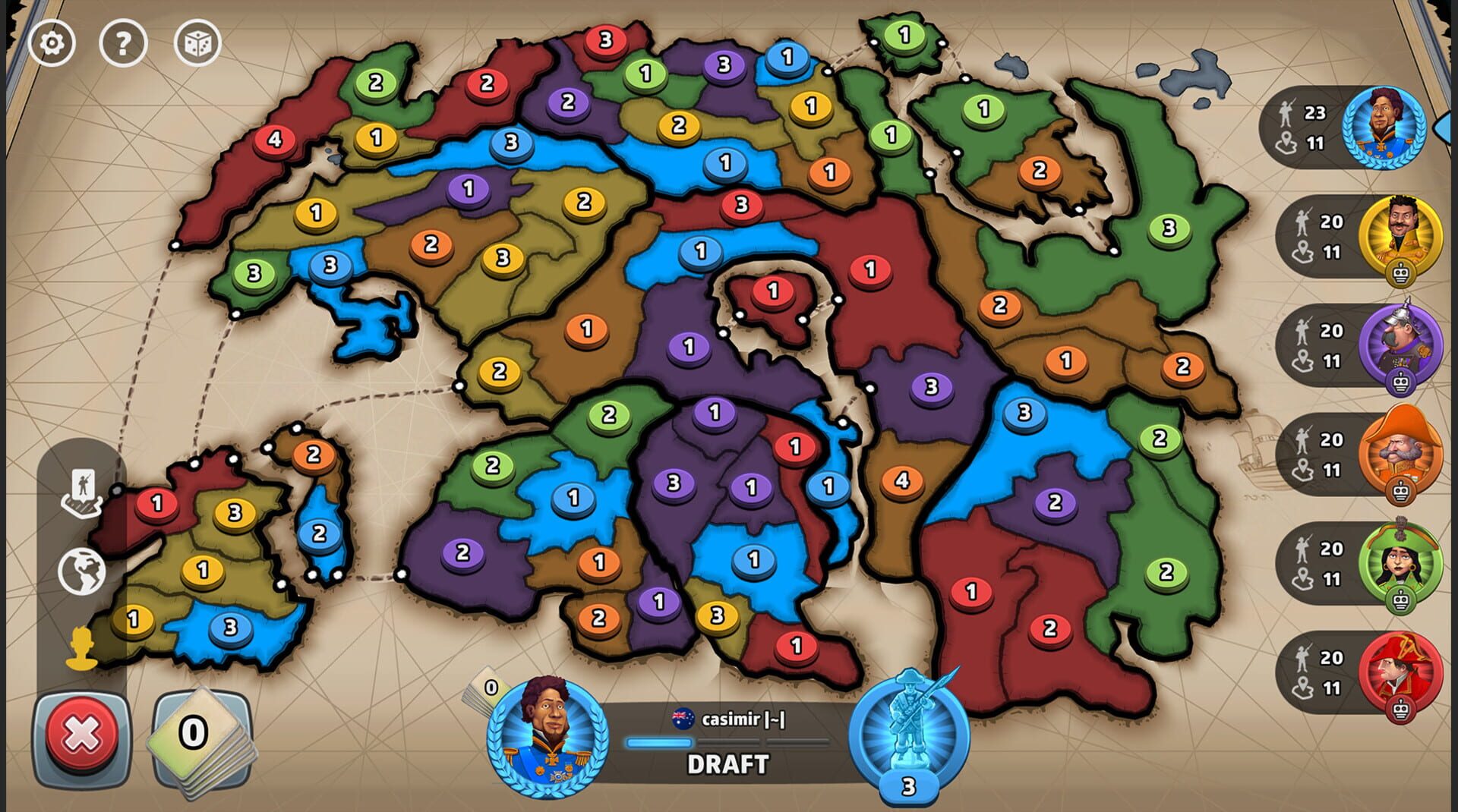 Risk: Global Domination - Fantasy Map Pack 2 - Screenshot