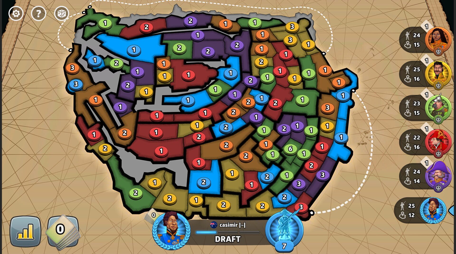 Risk: Global Domination - Strongholds & Castles Map Pack - Screenshot