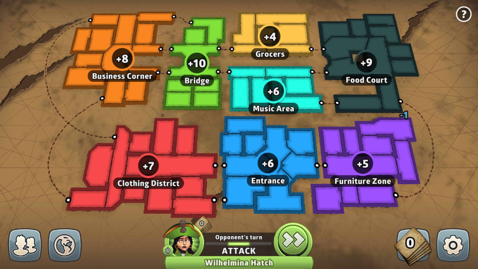 Risk: Global Domination - Zombie Pack - Screenshot