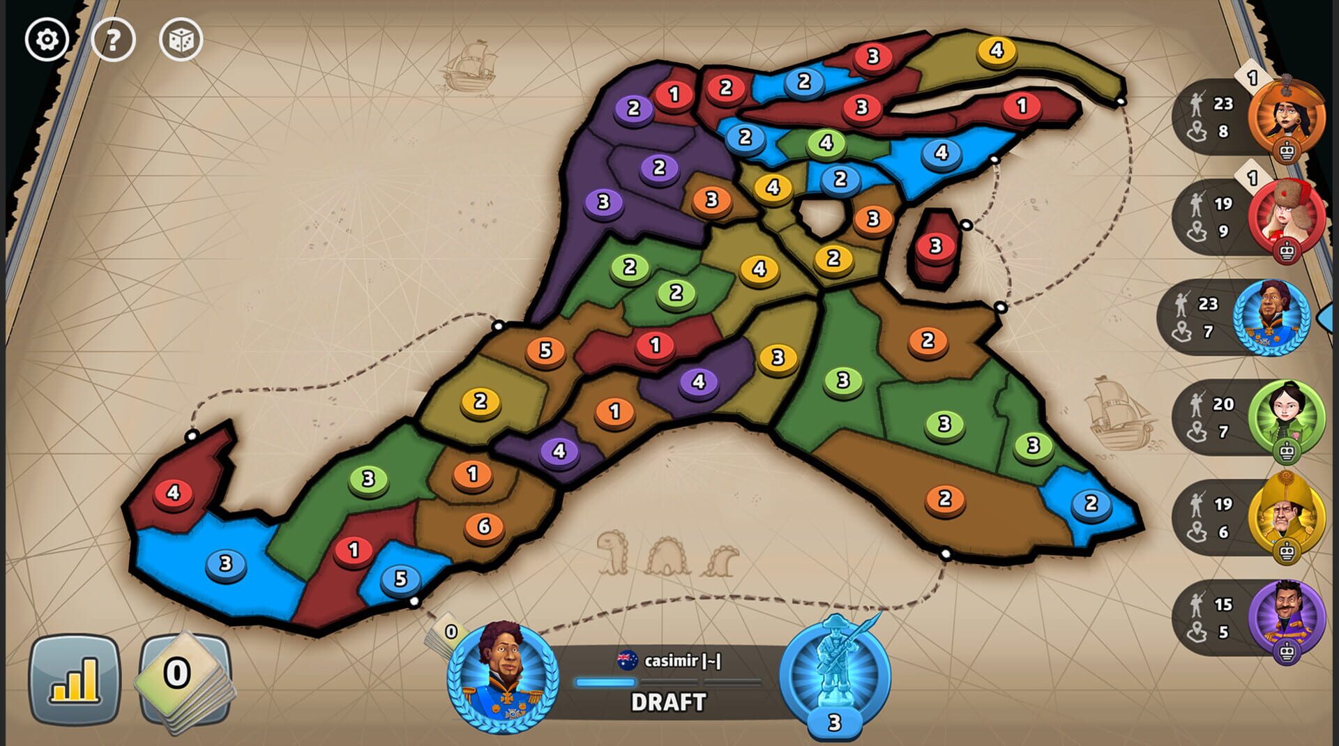 Risk: Global Domination - Fantasy Map Pack 2 - Screenshot