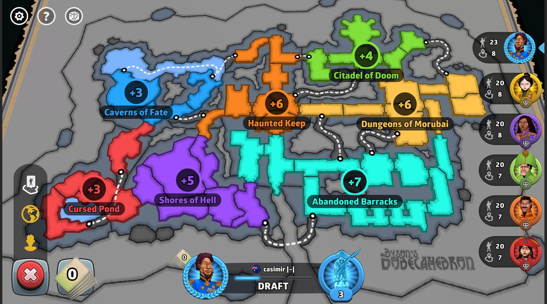 Risk: Global Domination - Fantasy Map Pack 2 - Screenshot