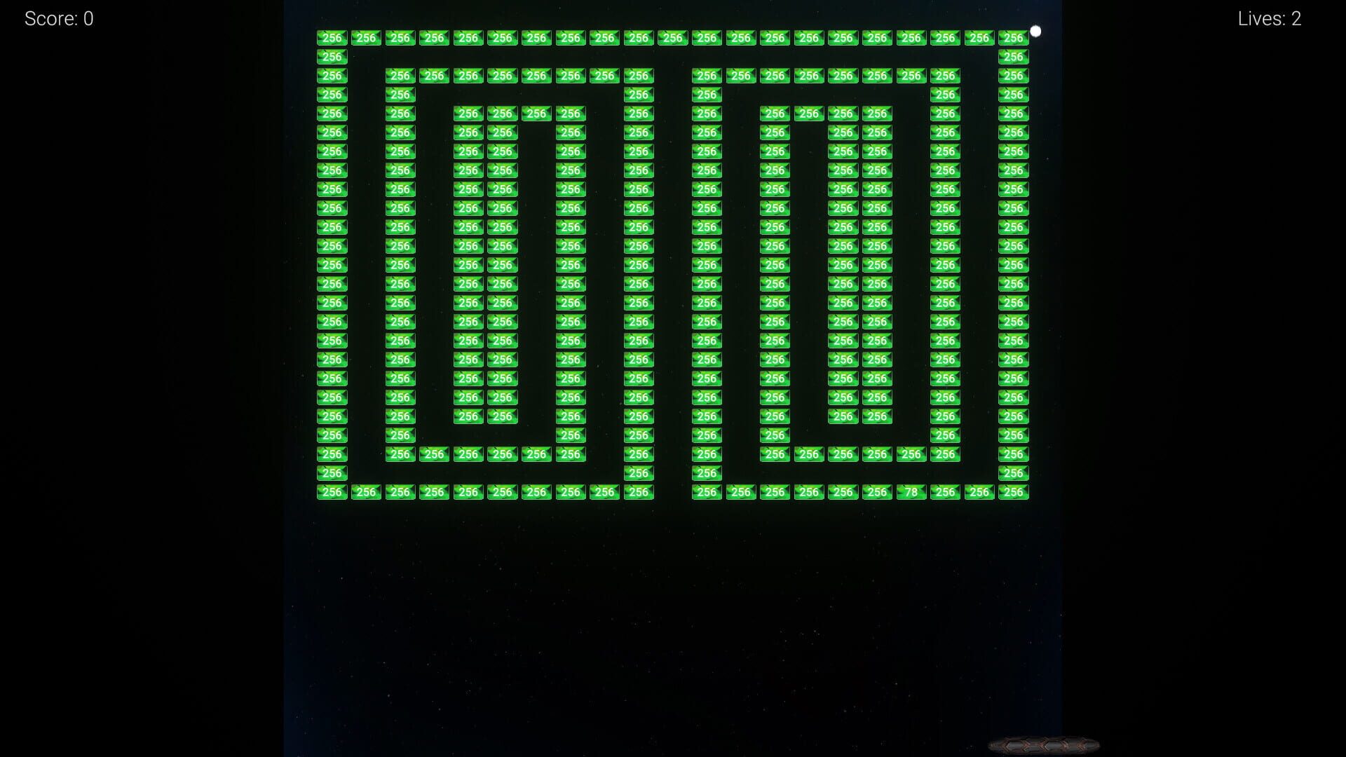 Rampage Ball 2048 - Screenshot