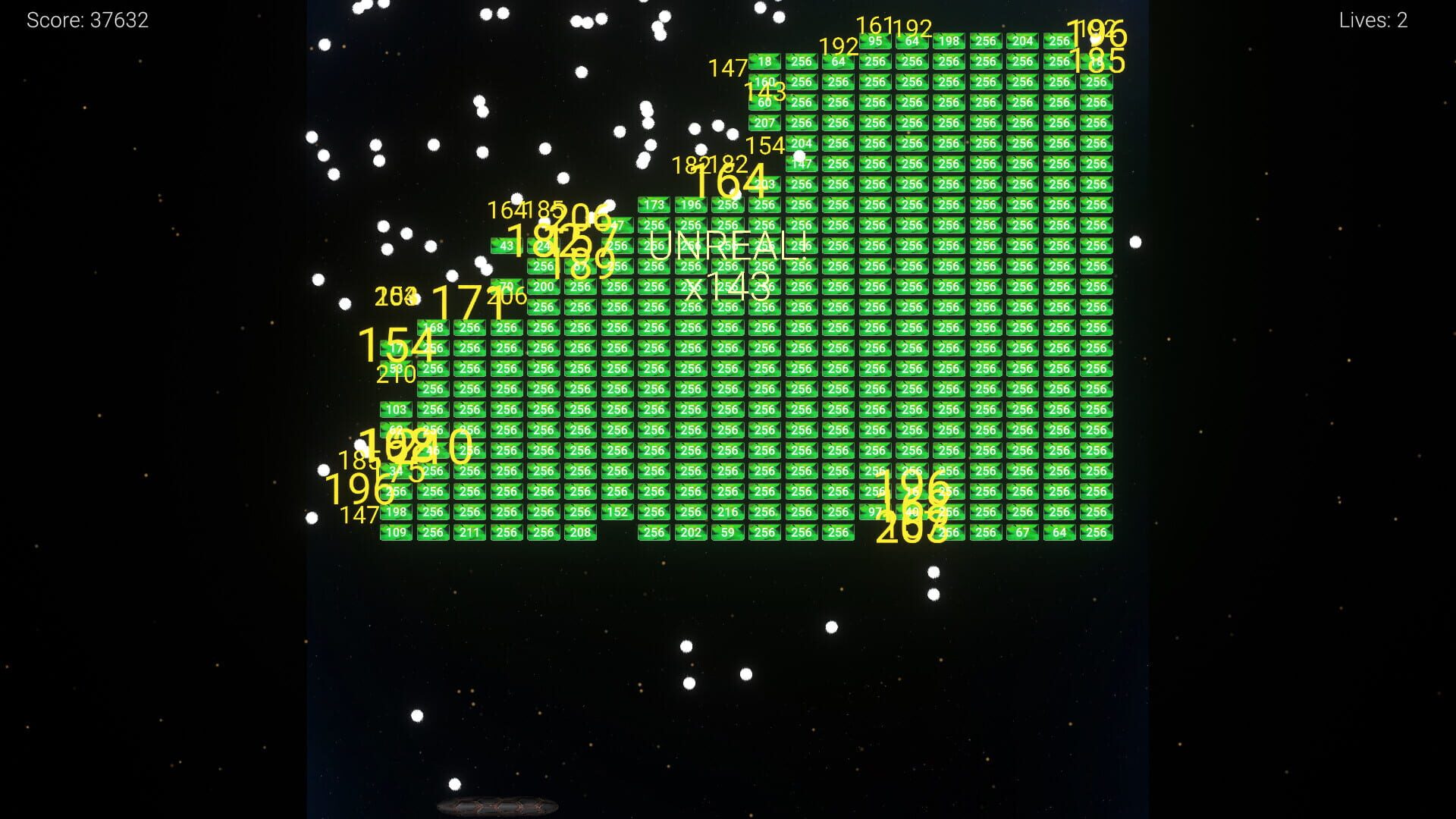Rampage Ball 2048 - Screenshot