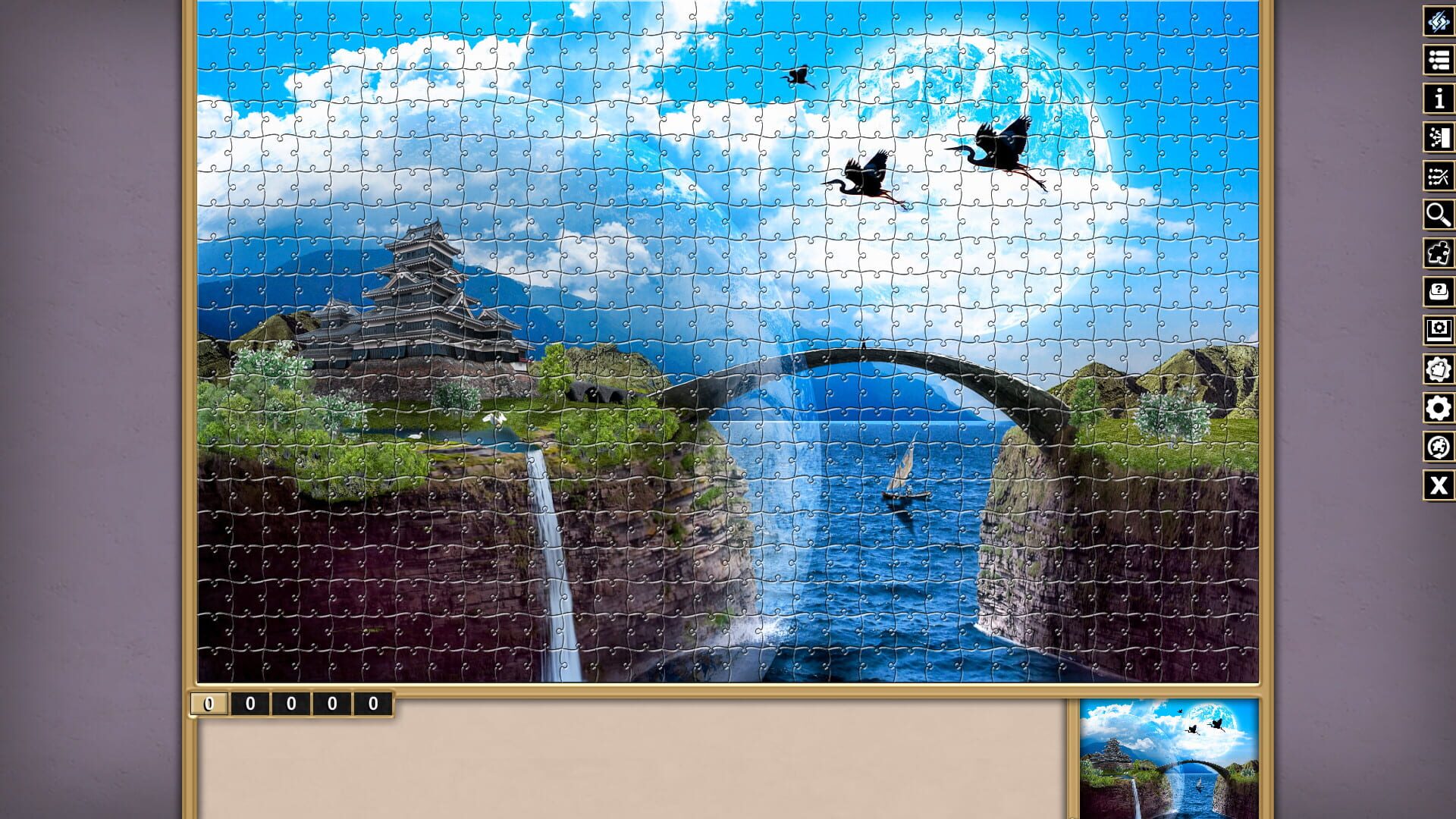 Pixel Puzzles Traditional Jigsaws: Pack - Variety Pack 5 - Screenshot