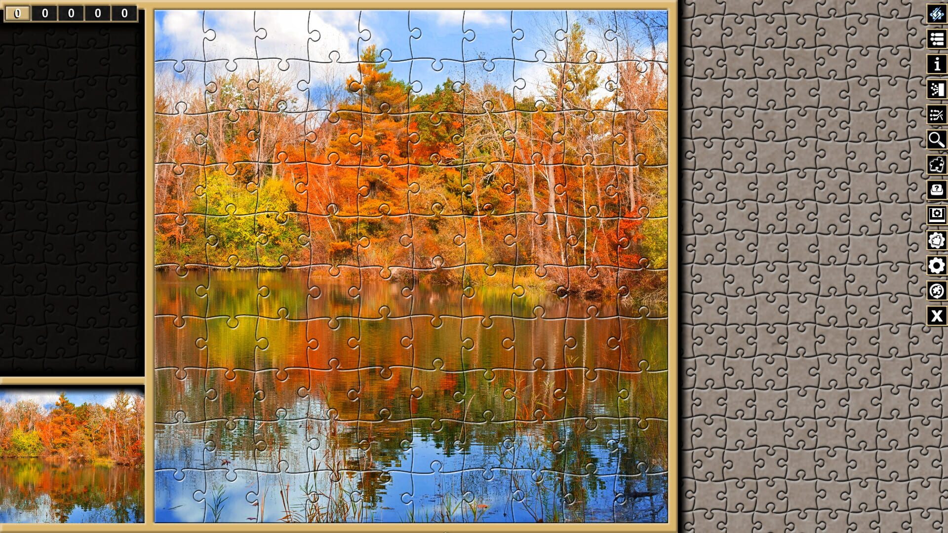 Pixel Puzzles Traditional Jigsaws: Pack - Autumn - Screenshot