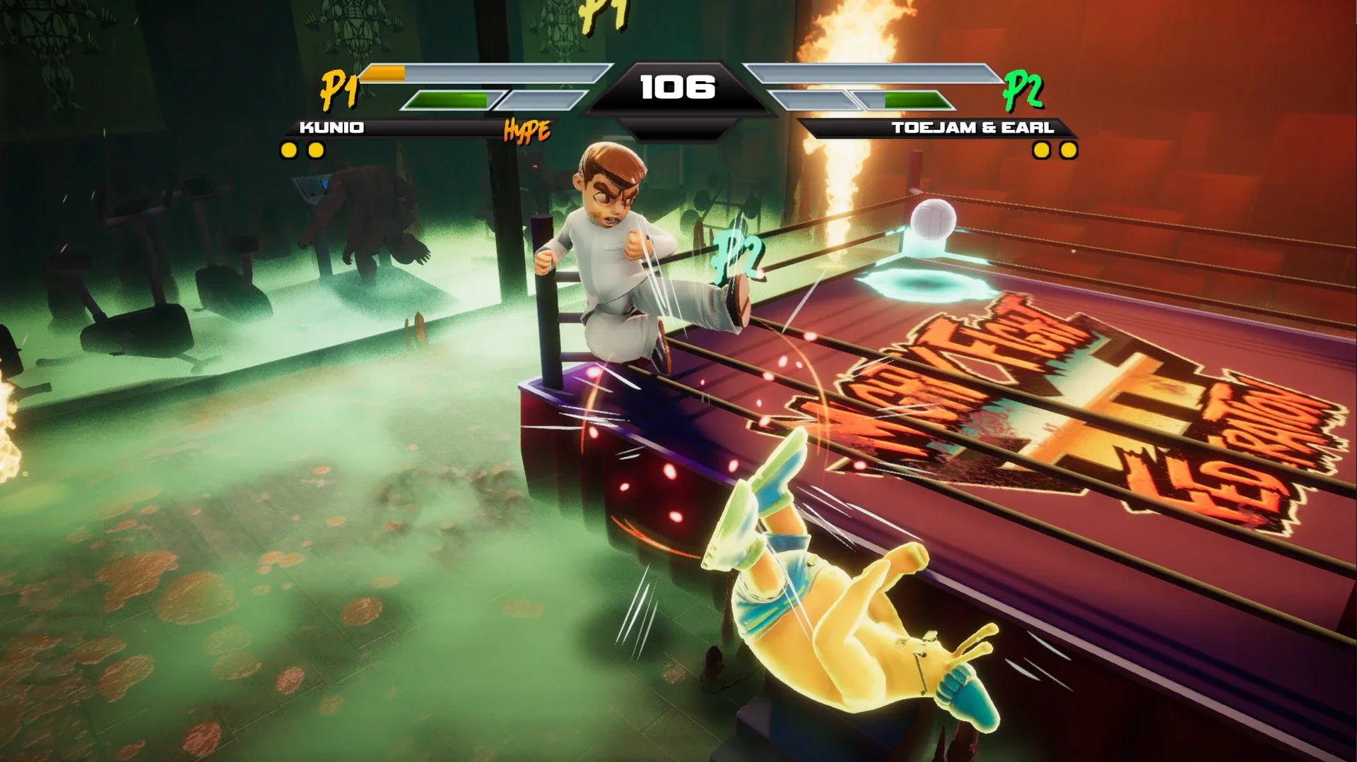 Captura de pantalla - Mighty Fight Federation: Kunio & Riki Pack