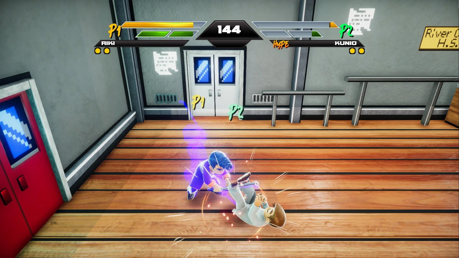 Captura de pantalla - Mighty Fight Federation: Kunio & Riki Pack