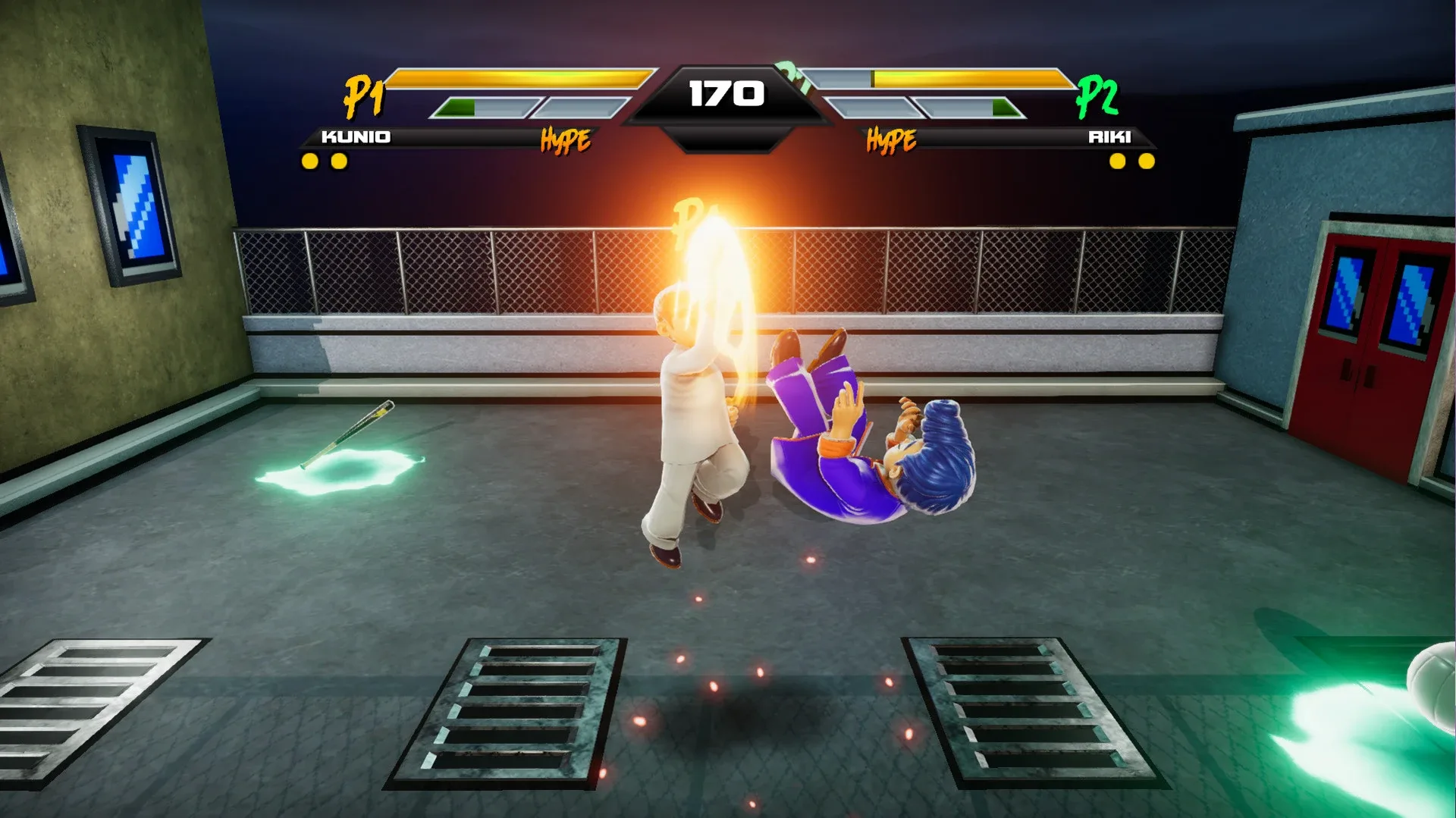Captura de pantalla - Mighty Fight Federation: Kunio & Riki Pack