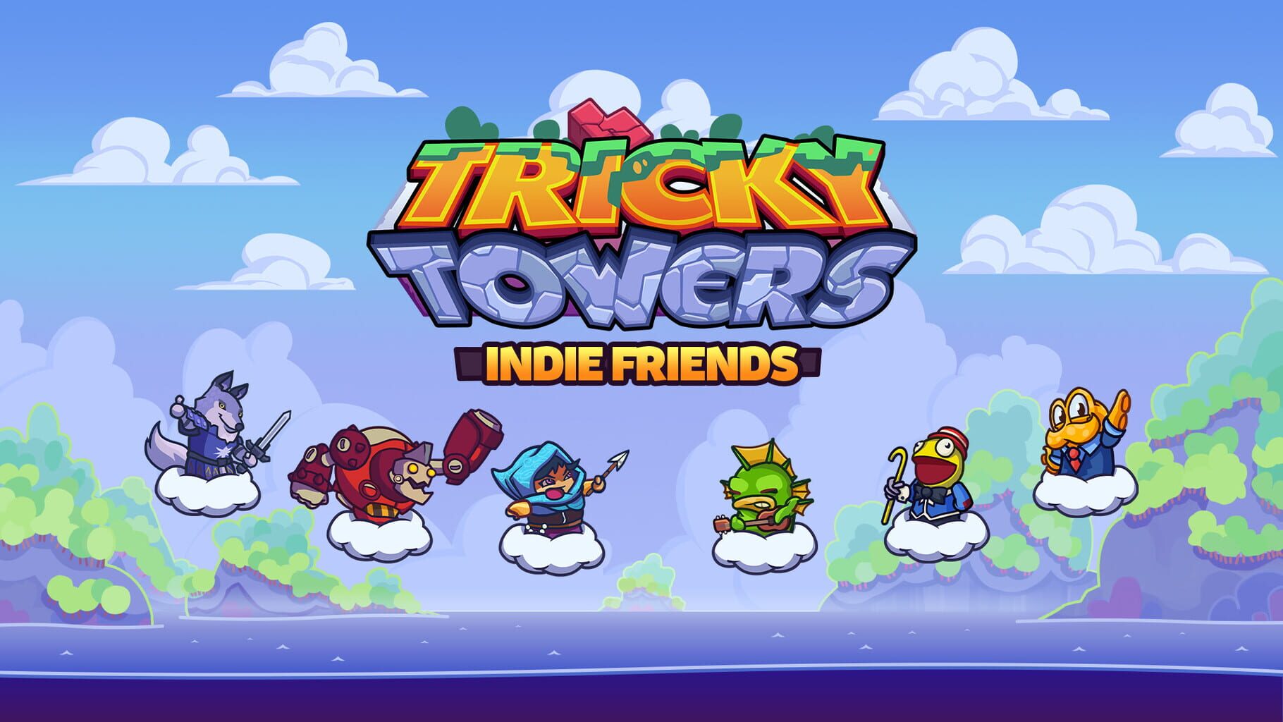 Captura de pantalla - Tricky Towers: Indie Friends Pack