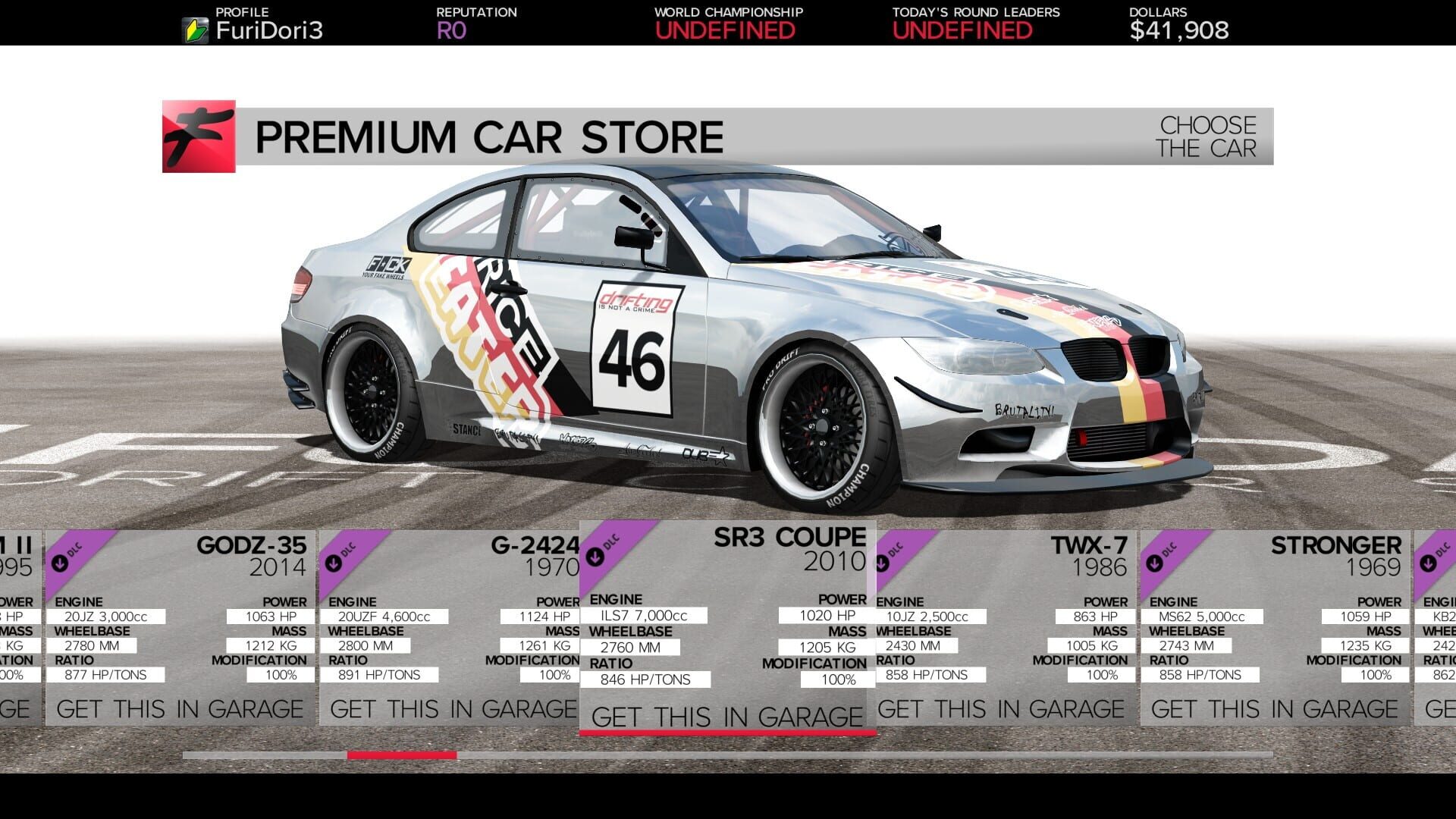 Furidashi: Drift Cyber Sport - Premium Cars Pack 2 - Screenshot