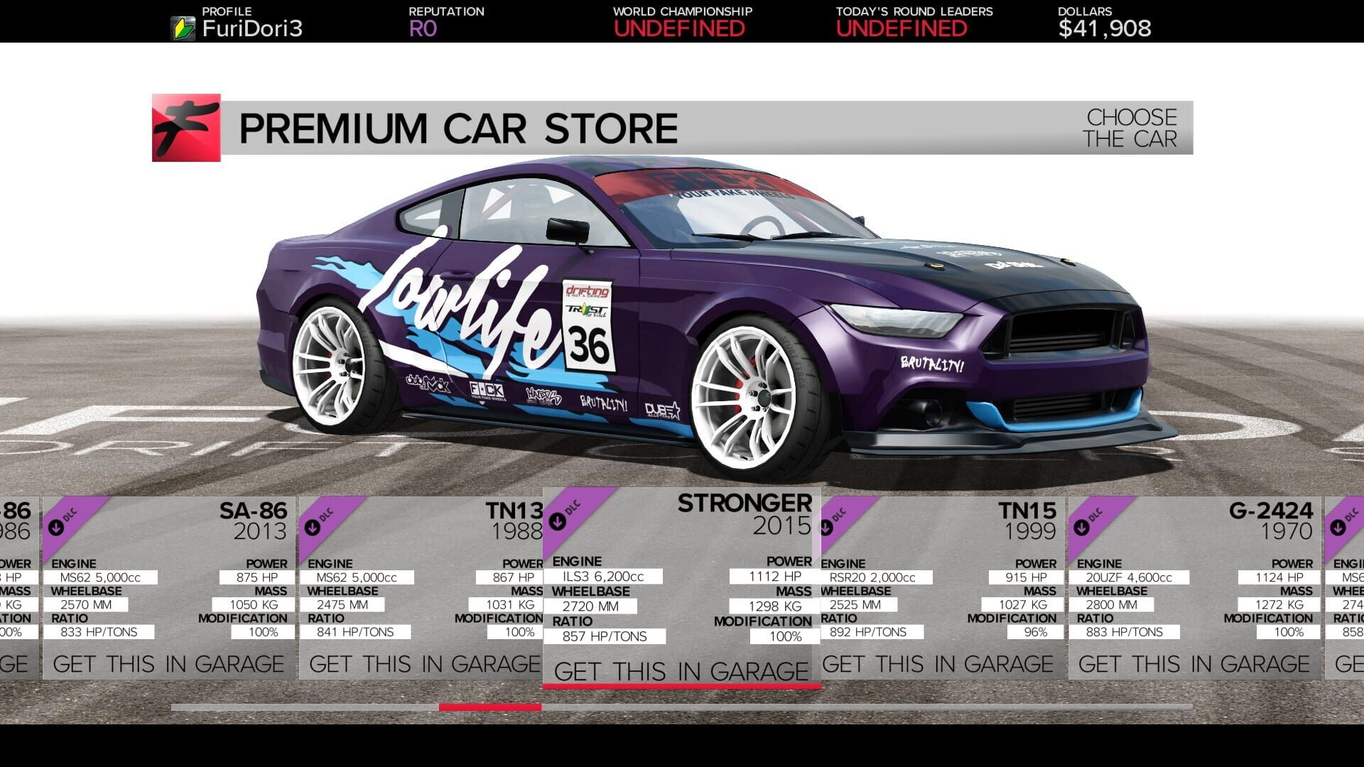Furidashi: Drift Cyber Sport - Premium Cars Pack 1 - Screenshot