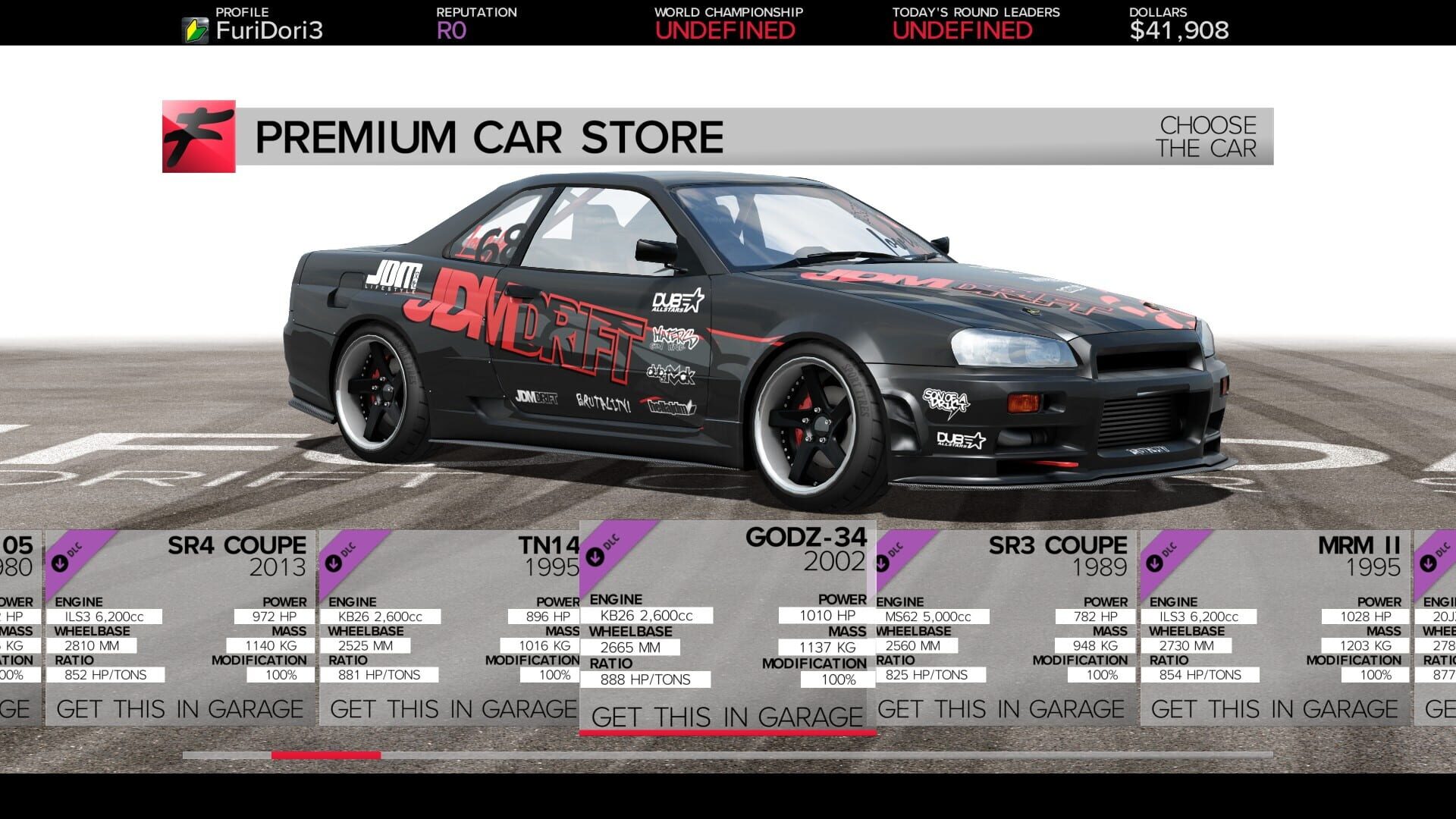 Furidashi: Drift Cyber Sport - Premium Cars Pack 1 - Screenshot