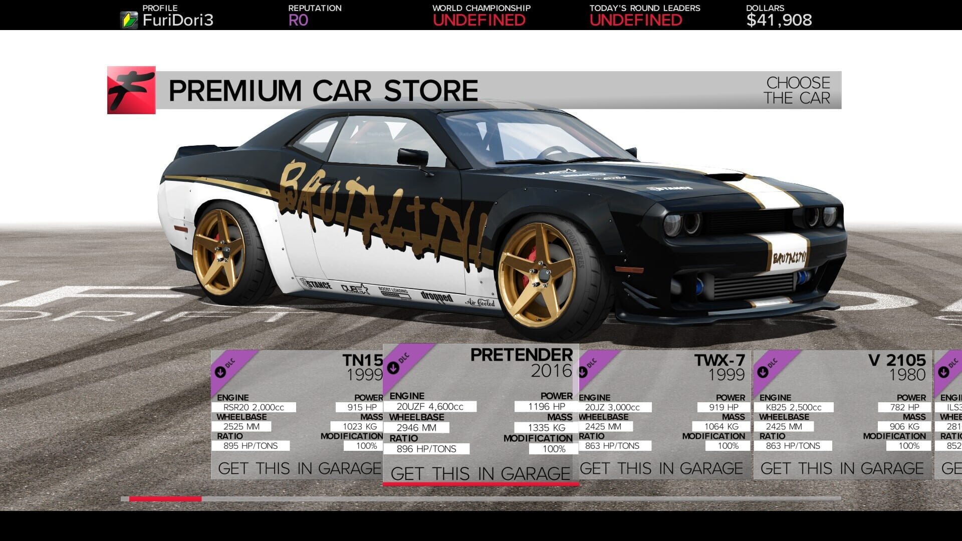 Furidashi: Drift Cyber Sport - Premium Cars Pack 1 - Screenshot