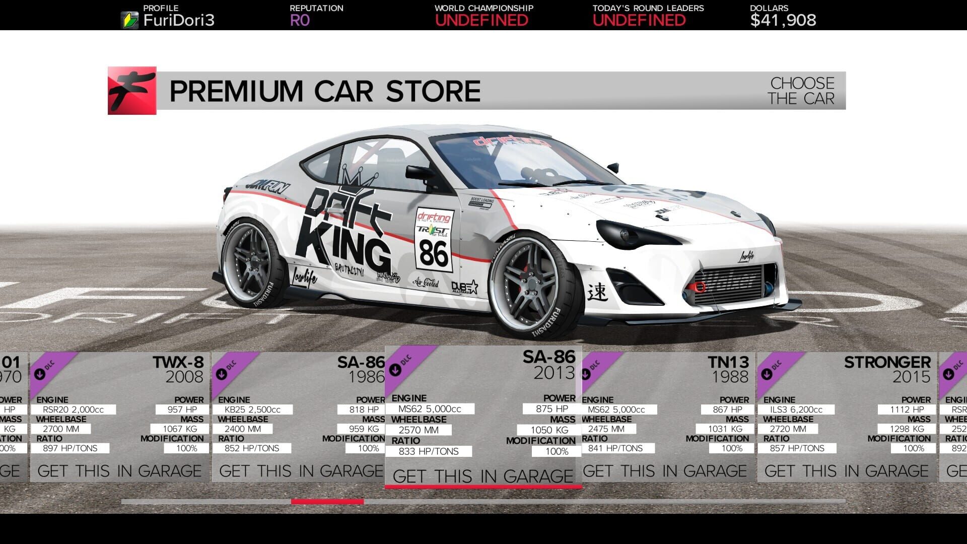Furidashi: Drift Cyber Sport - Premium Cars Pack 2 - Screenshot