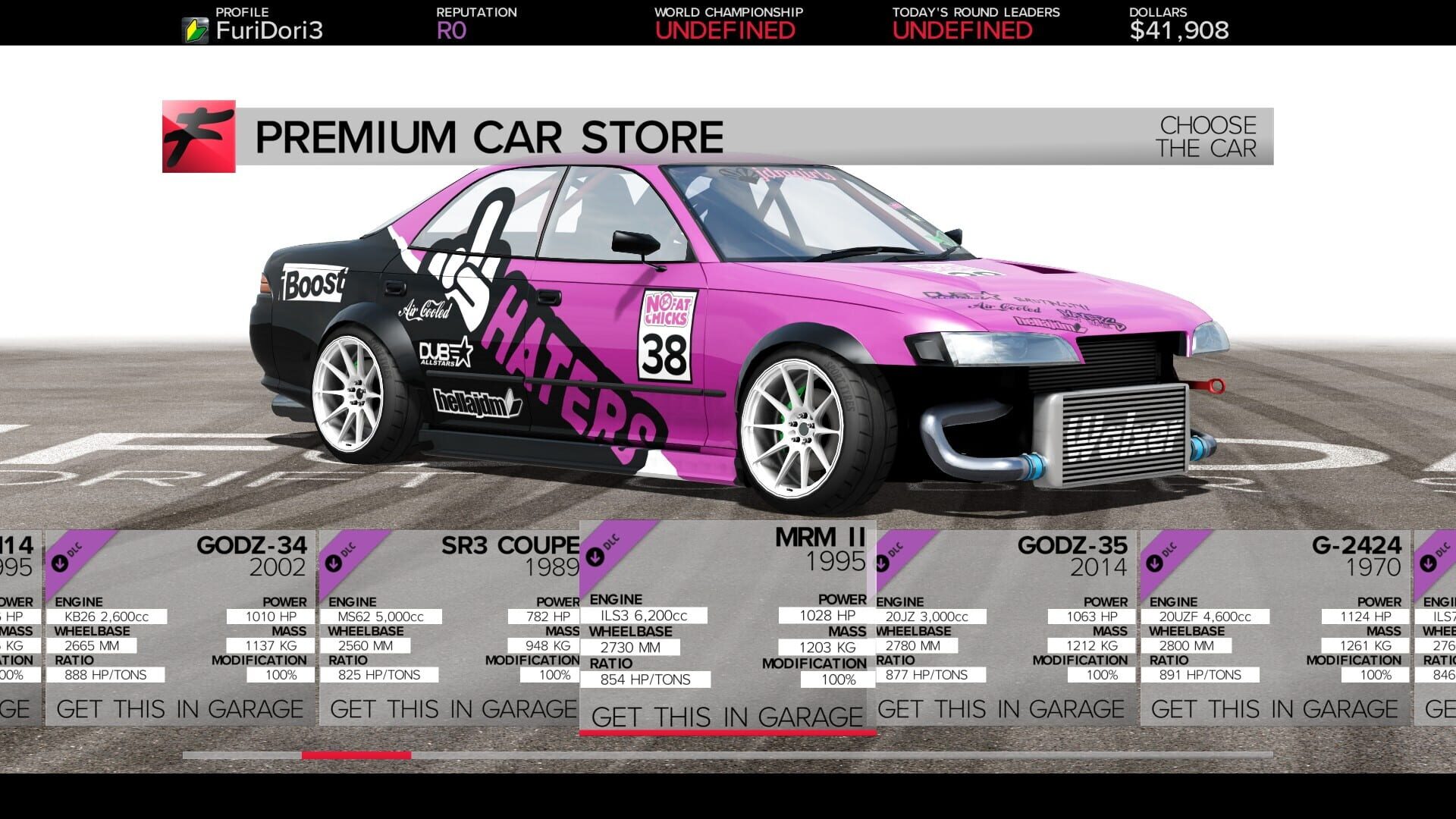 Furidashi: Drift Cyber Sport - Premium Cars Pack 1 - Screenshot