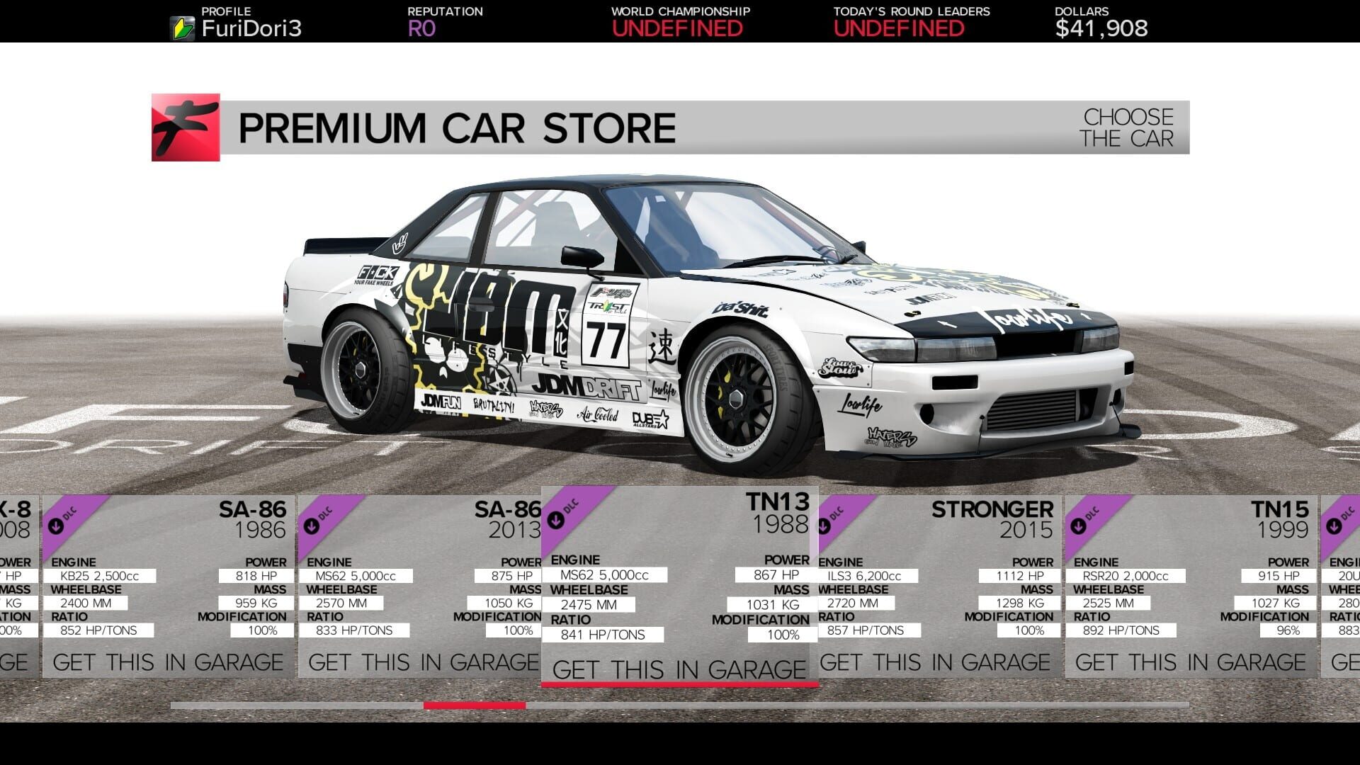 Furidashi: Drift Cyber Sport - Premium Cars Pack 2 - Screenshot