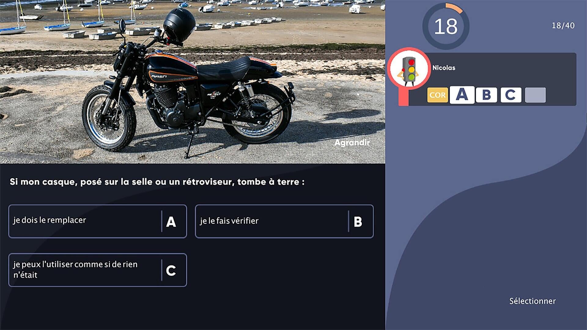 Réussir: Code de la Route - Nouvelle Edition: French Highway Code - Screenshot