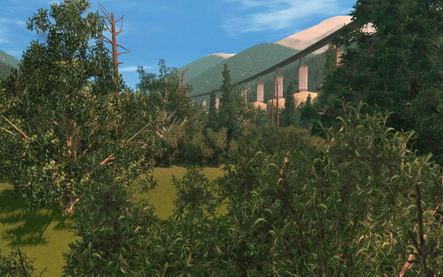 Trainz Plus: USA Route - Far Northern Mountains - Screenshot