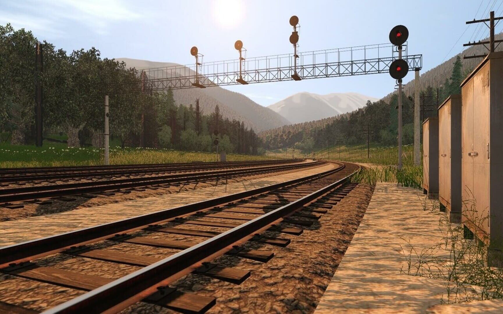 Trainz Plus: USA Route - Far Northern Mountains - Screenshot