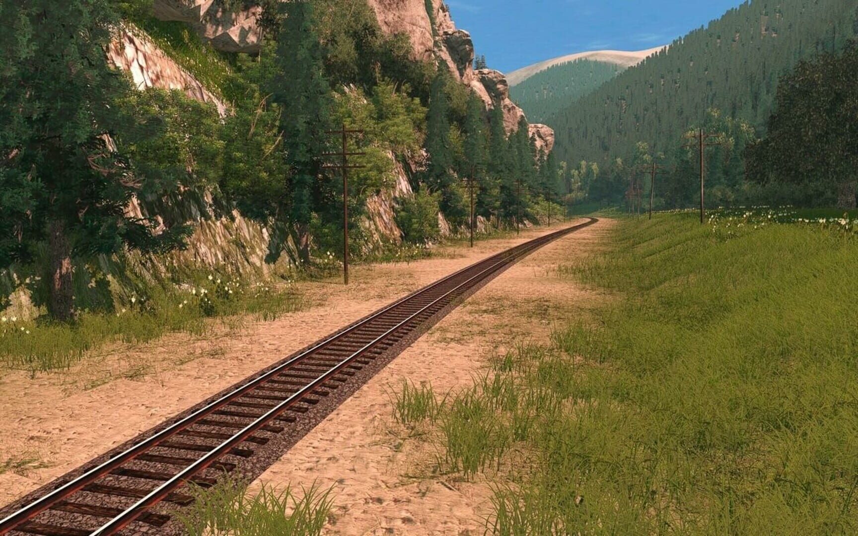Trainz Plus: USA Route - Far Northern Mountains - Screenshot