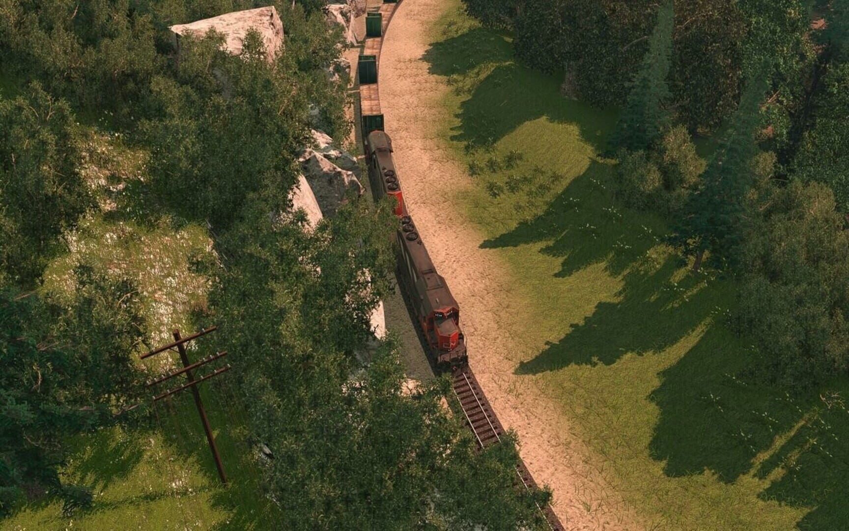 Trainz Plus: USA Route - Far Northern Mountains - Screenshot