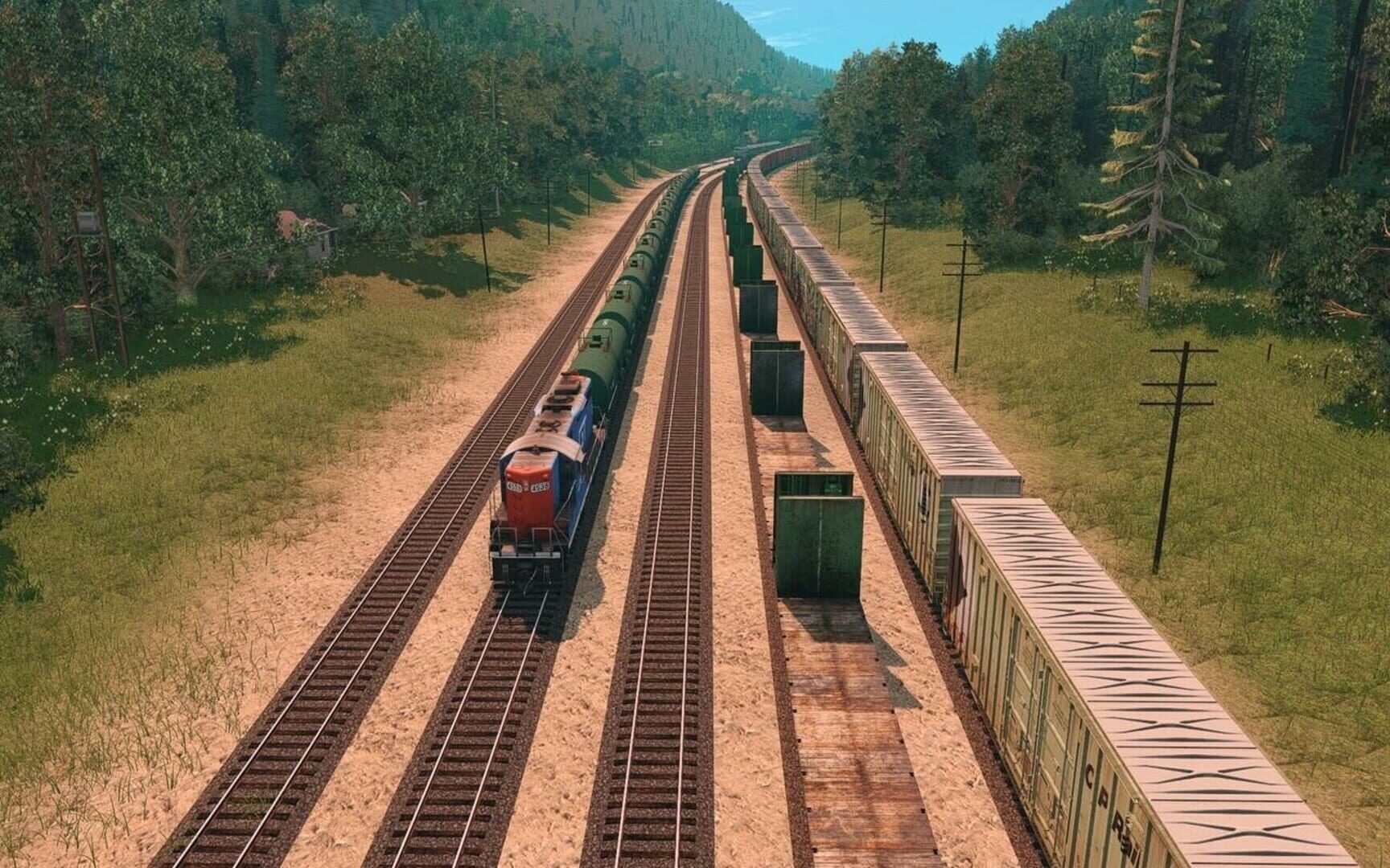 Trainz Plus: USA Route - Far Northern Mountains - Screenshot