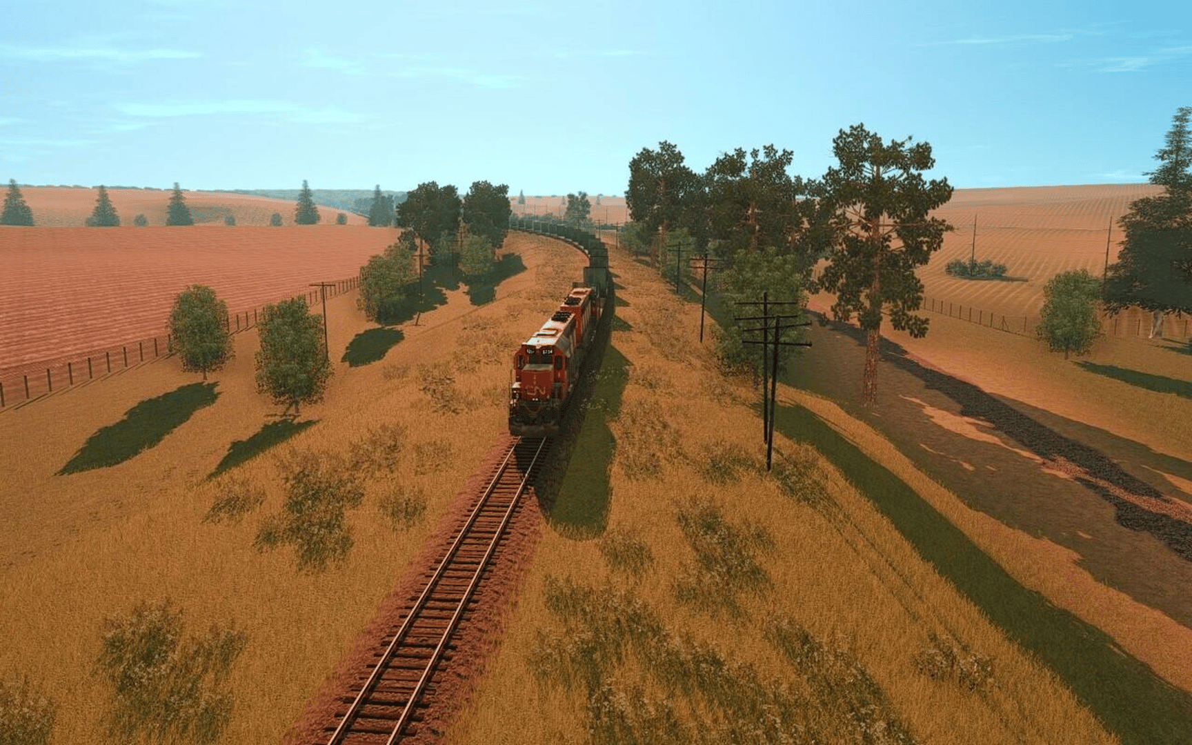 Trainz Railroad Simulator 2019: USA Route - Forest Industry screenshot