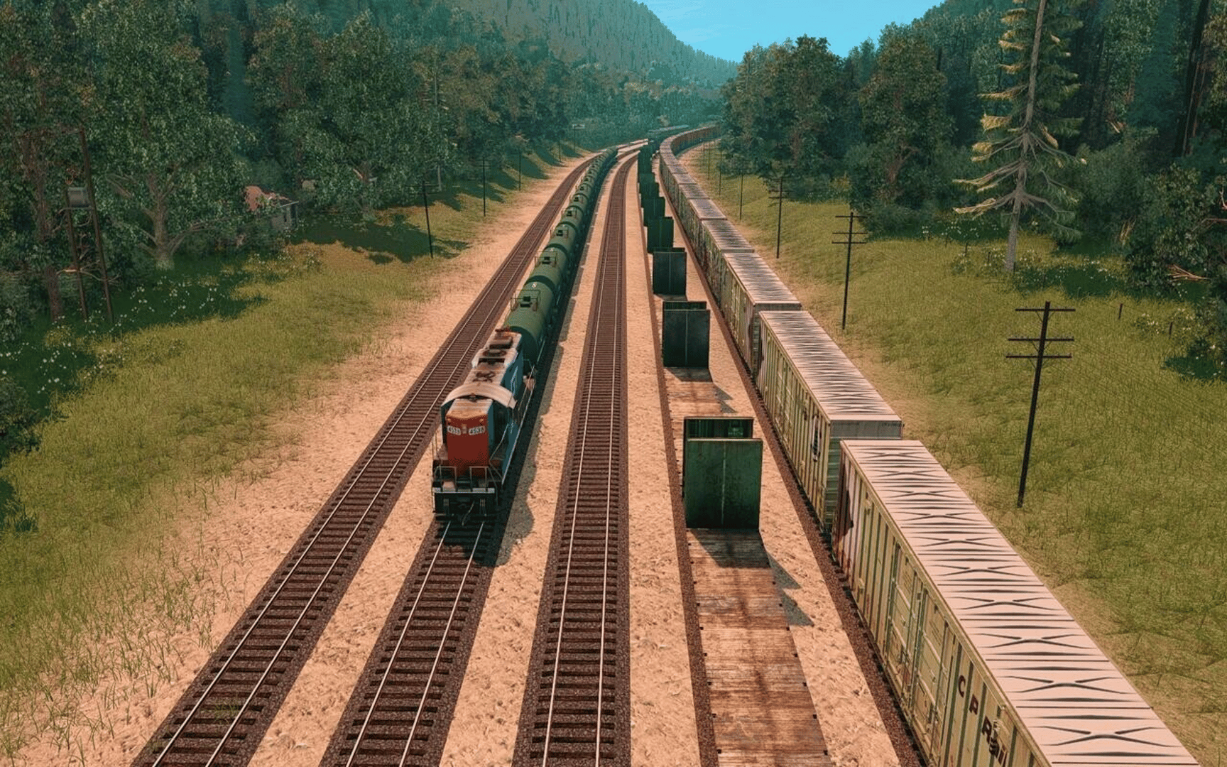 Trainz Railroad Simulator 2019: USA Route - Far Northern Mountains screenshot