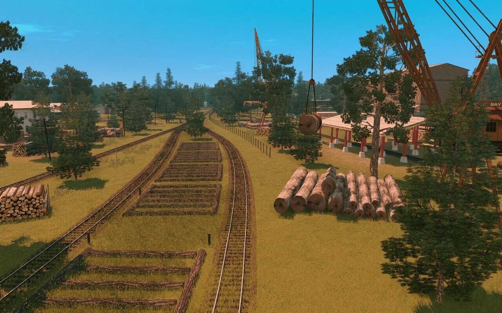 Trainz Railroad Simulator 2019: USA Route - Forest Industry screenshot