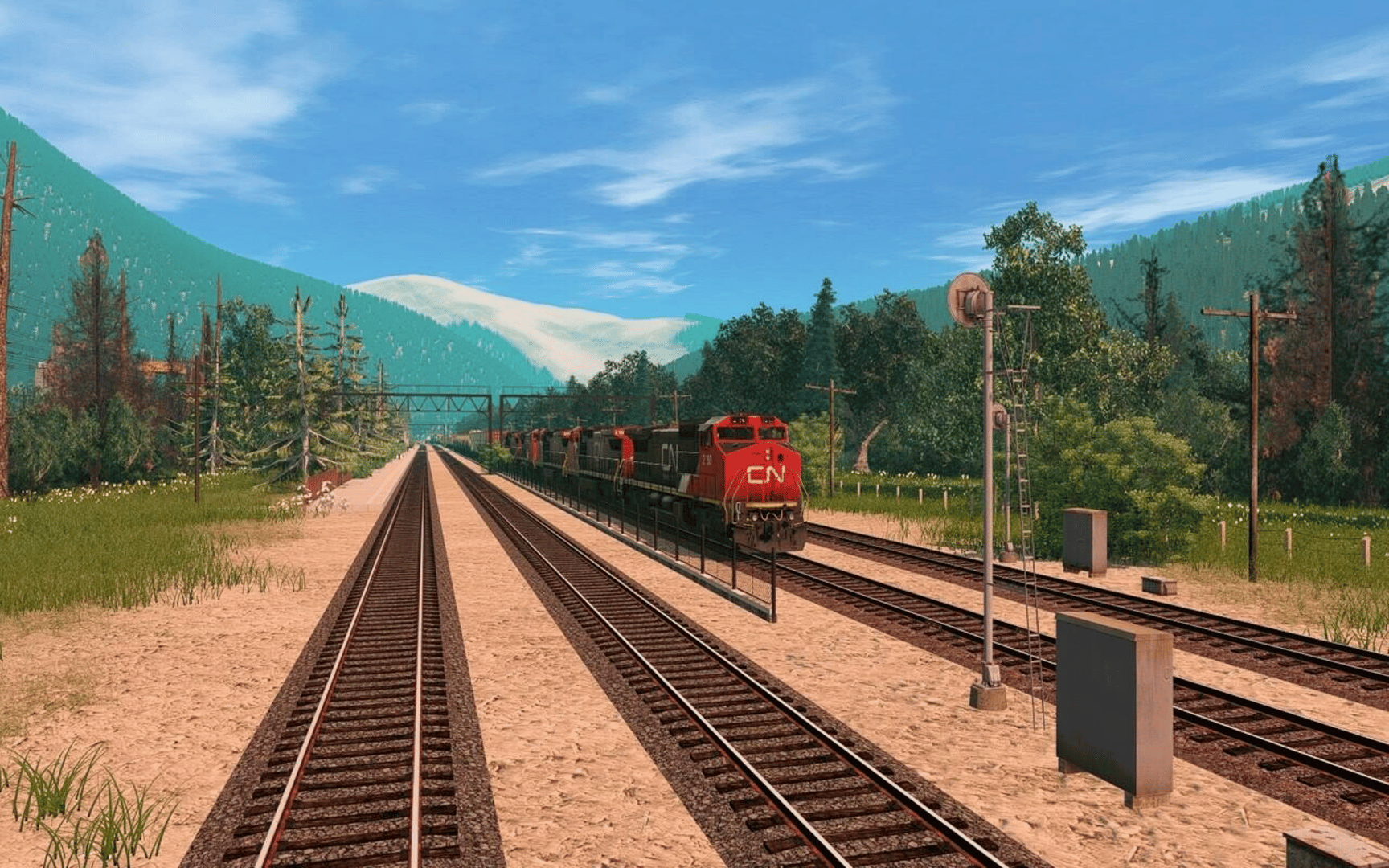 Trainz Railroad Simulator 2019: USA Route - Far Northern Mountains screenshot