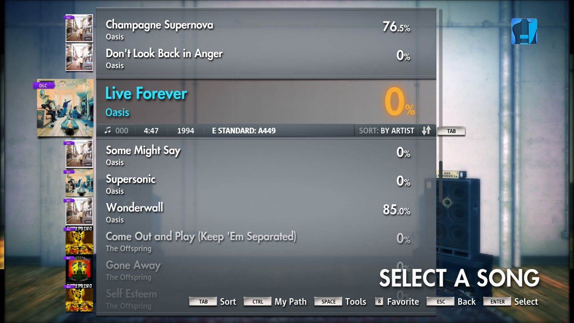 Rocksmith 2014 Edition: Remastered - Oasis: Song Pack - Screenshot