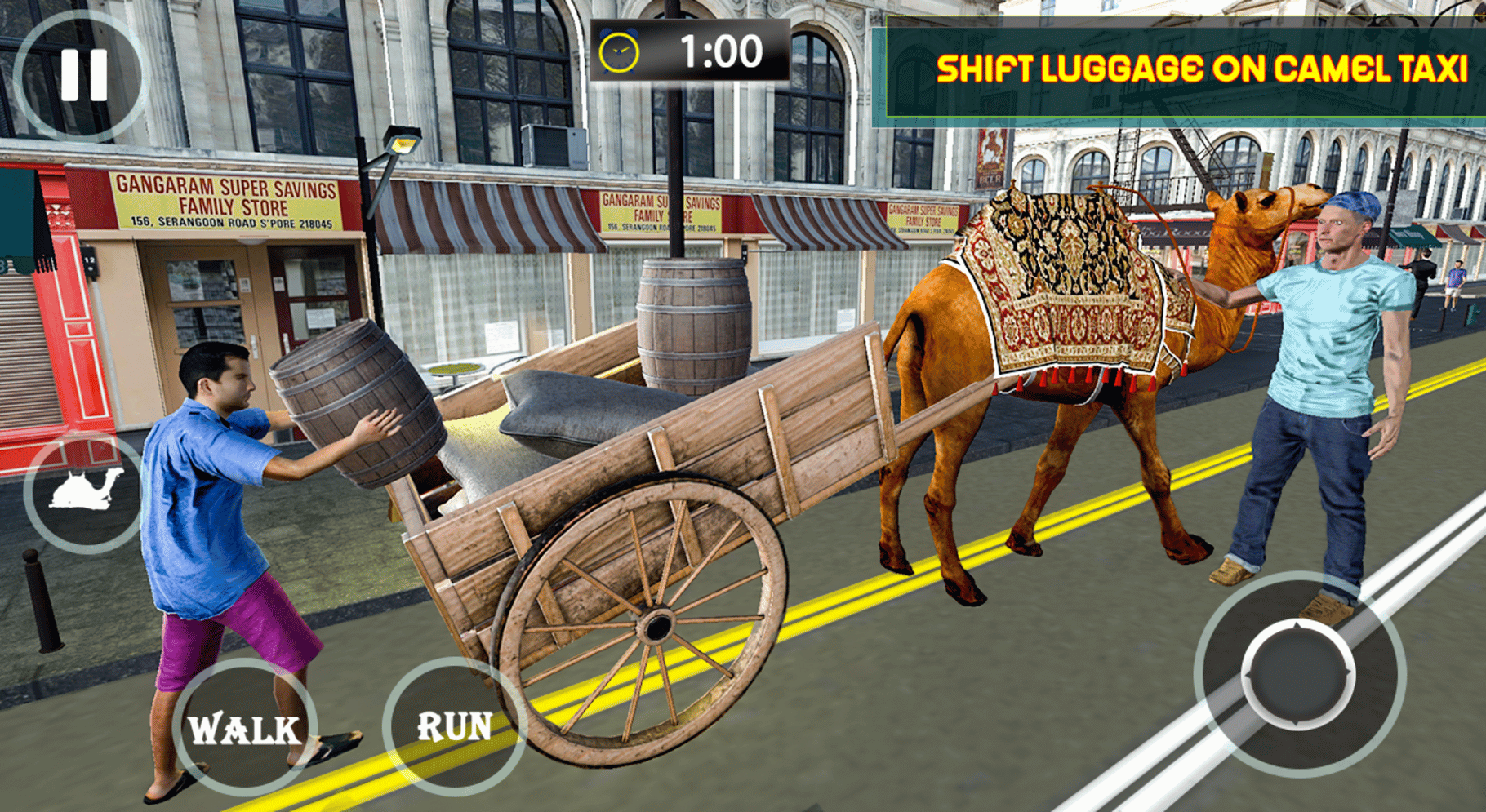 Passenger Camel Taxi Driving screenshot