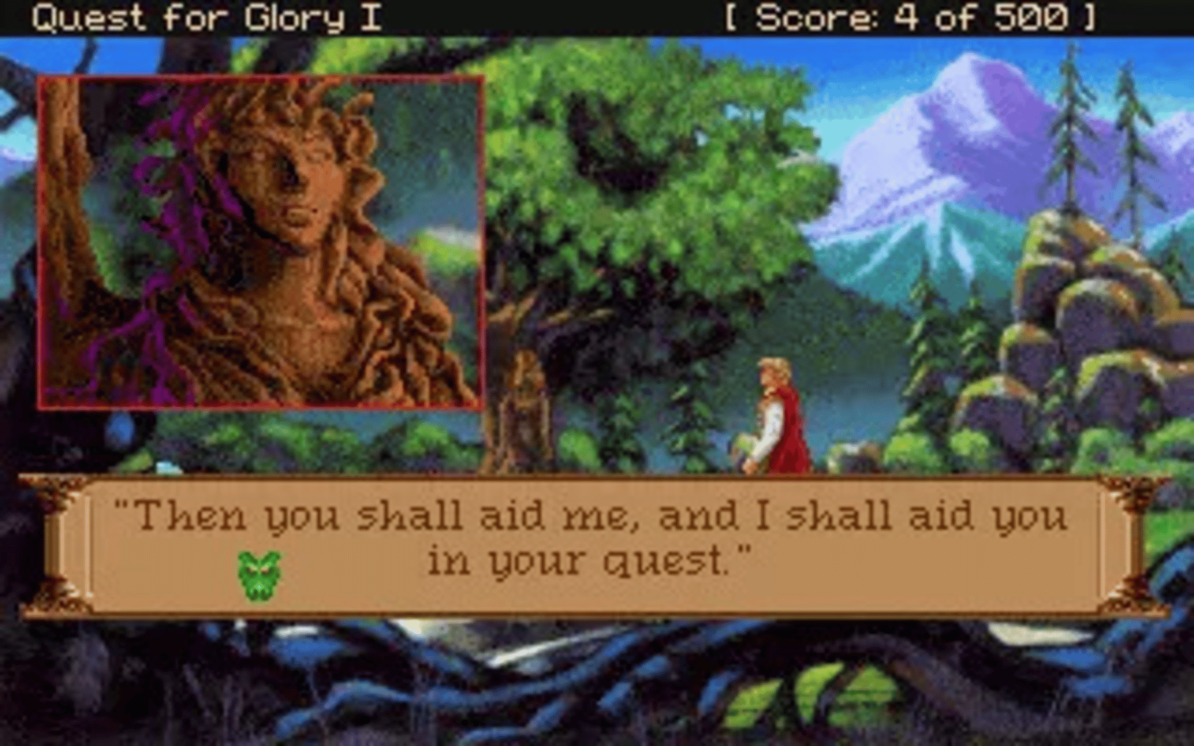 Quest for Glory I: So You Want to Be a Hero screenshot