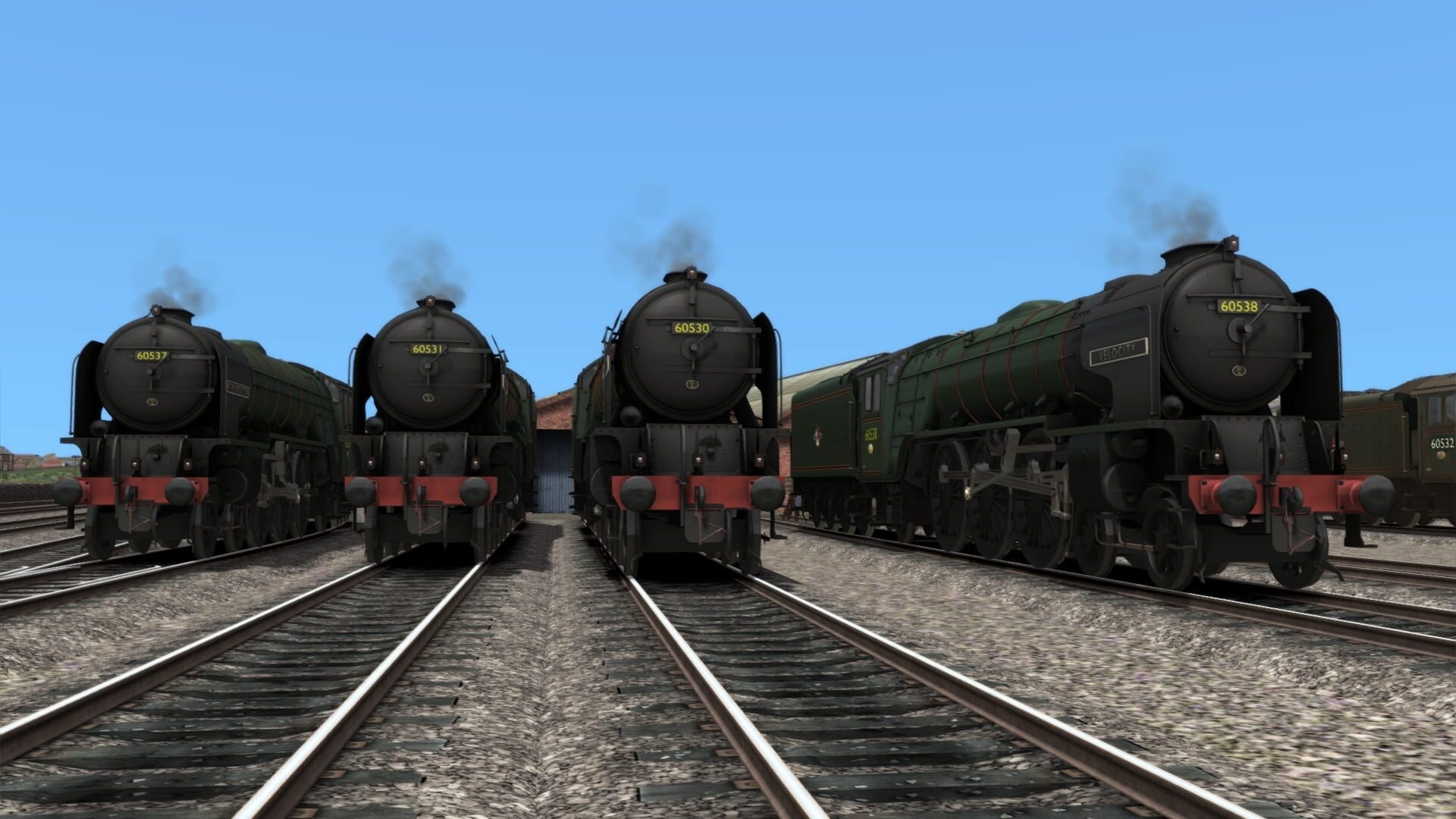 TS Marketplace: British Railways Class A2 Livery Pack Add-On - Screenshot