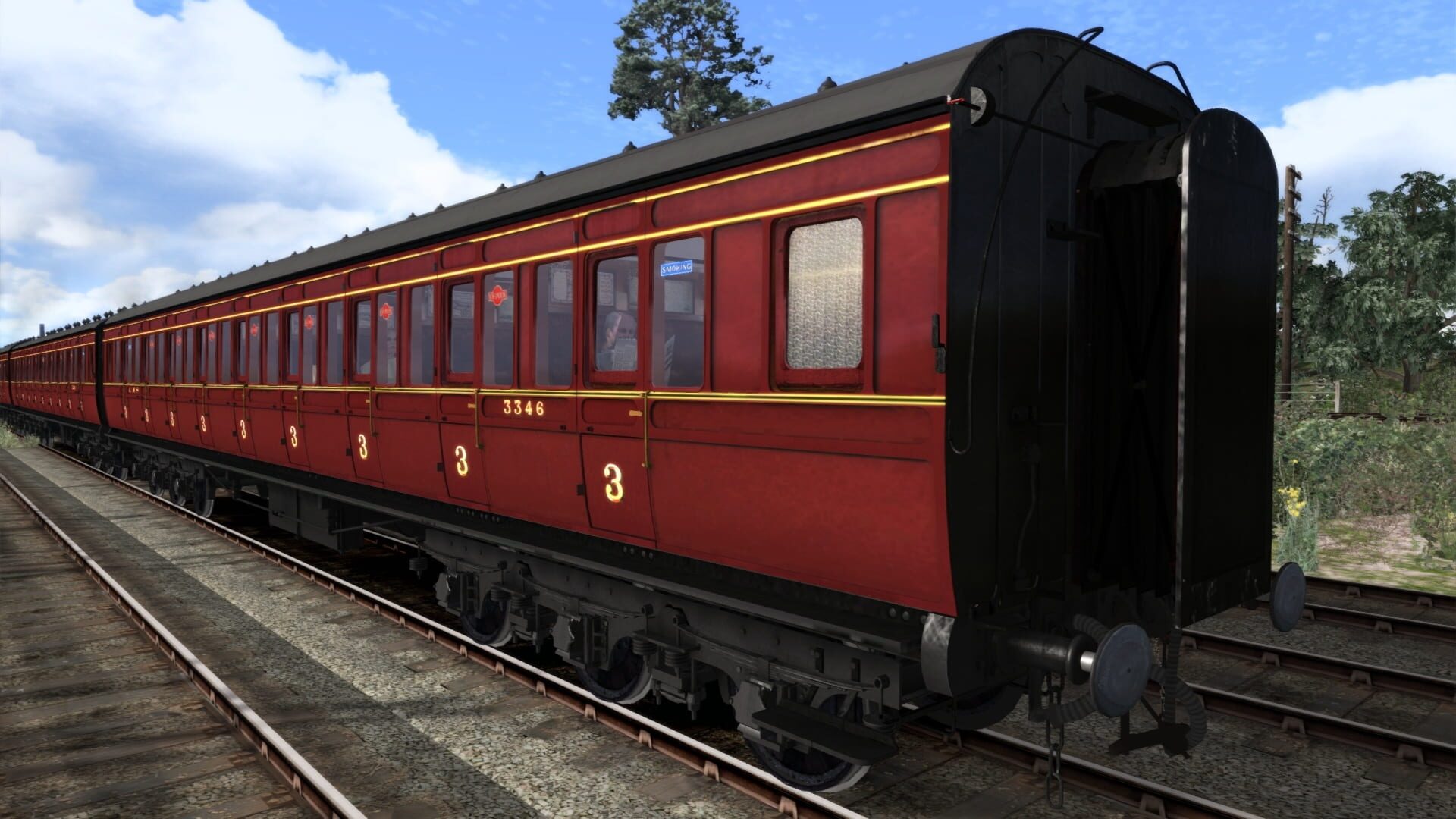 TS Marketplace: Caledonian Railway 65ft Grampian LMS Period 3 Coach Pack - Screenshot