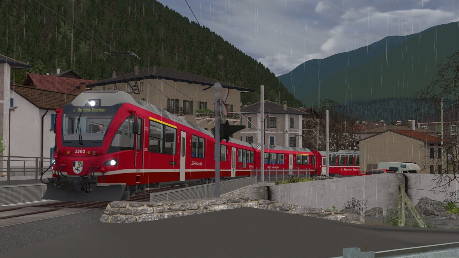 TS Marketplace: Bernina Line Scenario Pack 01 - Screenshot