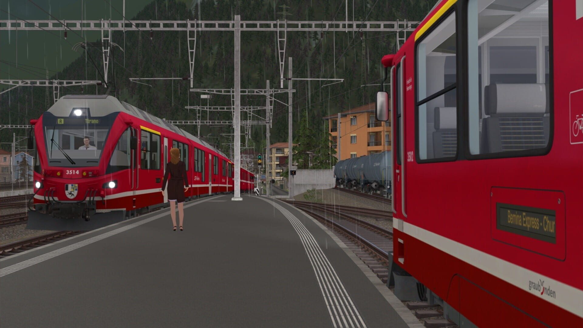 TS Marketplace: Bernina Line Scenario Pack 01 - Screenshot