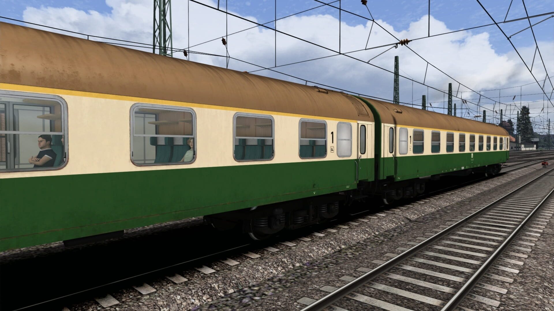 TS Marketplace: DR Schnellzugwagen Type B Coach Pack - Screenshot