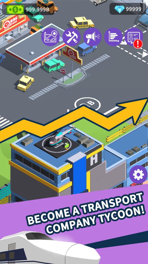 Idle Traffic Tycoon Game - Screenshot