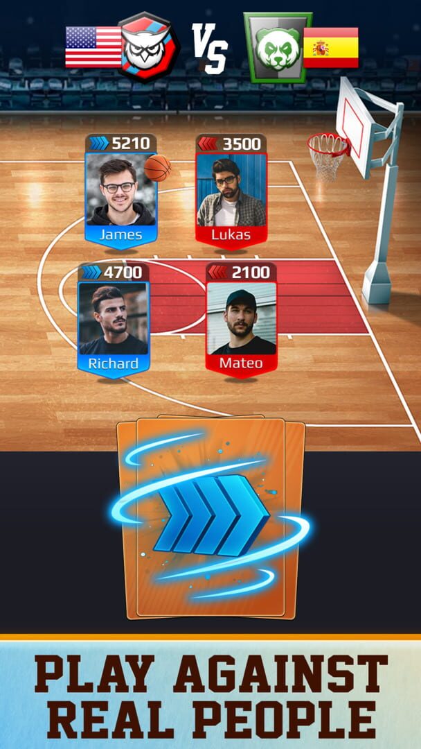 Basketball Rivals - Screenshot