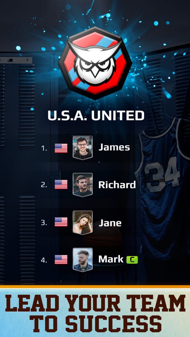 Basketball Rivals - Screenshot