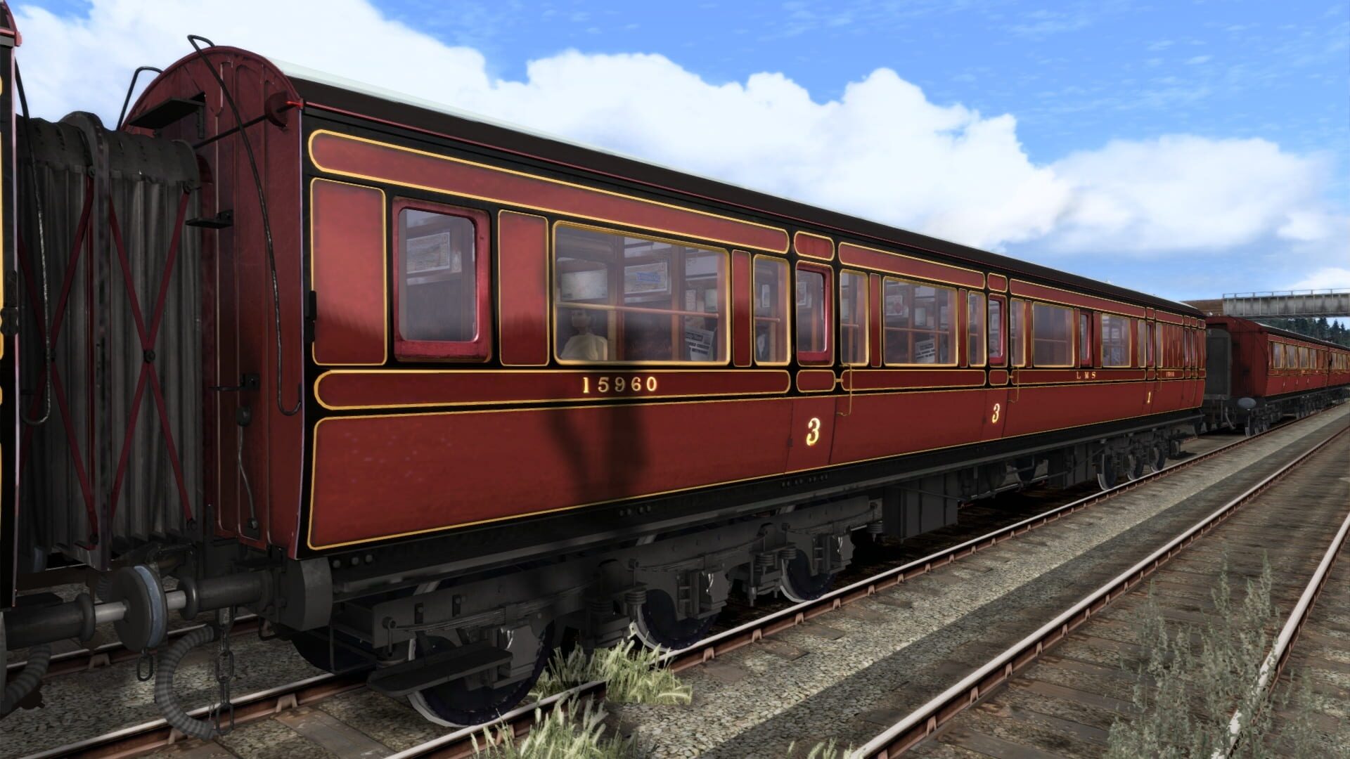 TS Marketplace: Caledonian Railway 65ft Grampian LMS Period 1 Coach Pack - Screenshot