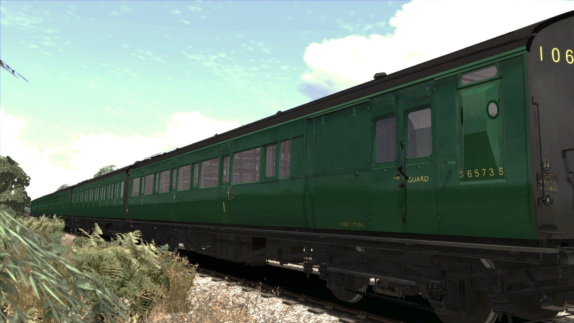 TS Marketplace: Maunsell 59ft Low Window Corridor Coach Pack BR Green - Screenshot