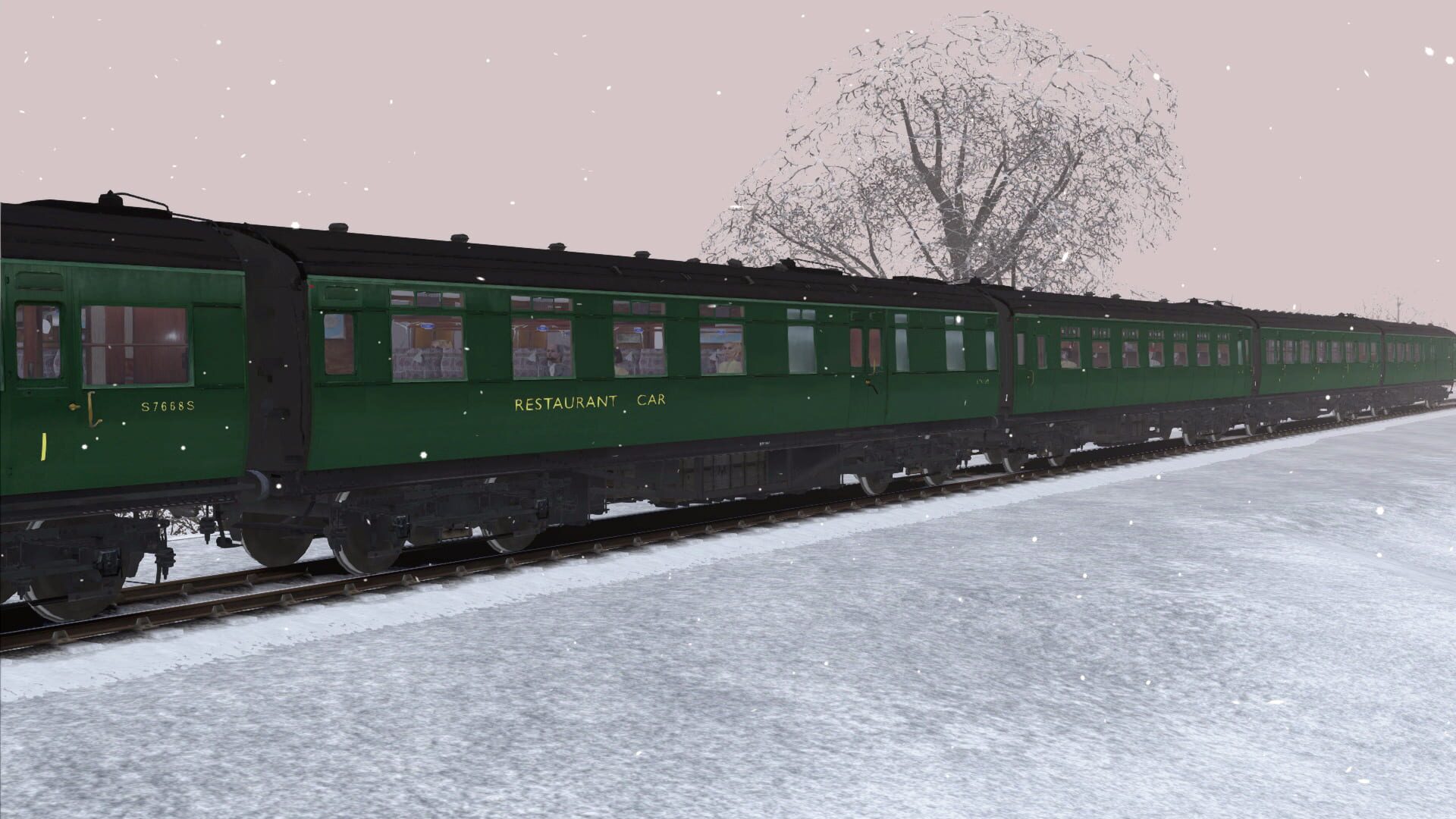 TS Marketplace: Maunsell 59ft Low Window Corridor Coach Pack BR Green - Screenshot