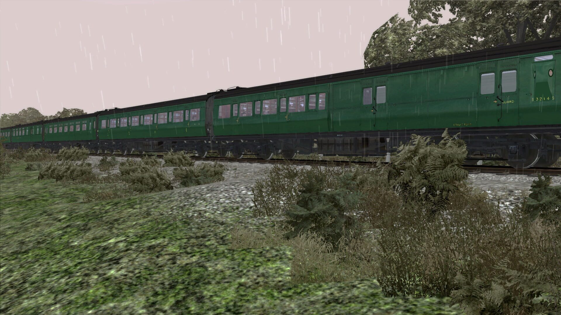 TS Marketplace: Maunsell 59ft Low Window Corridor Coach Pack BR Green - Screenshot