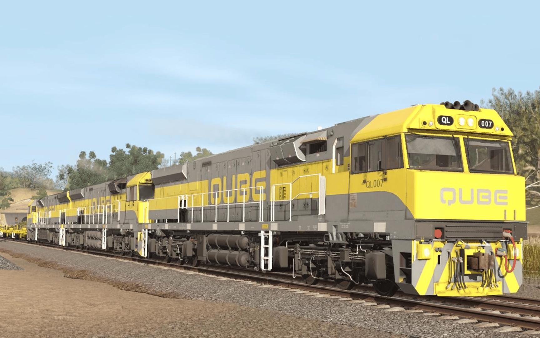 Trainz Railroad Simulator 2019: QUBE GE C44aci Pack screenshot