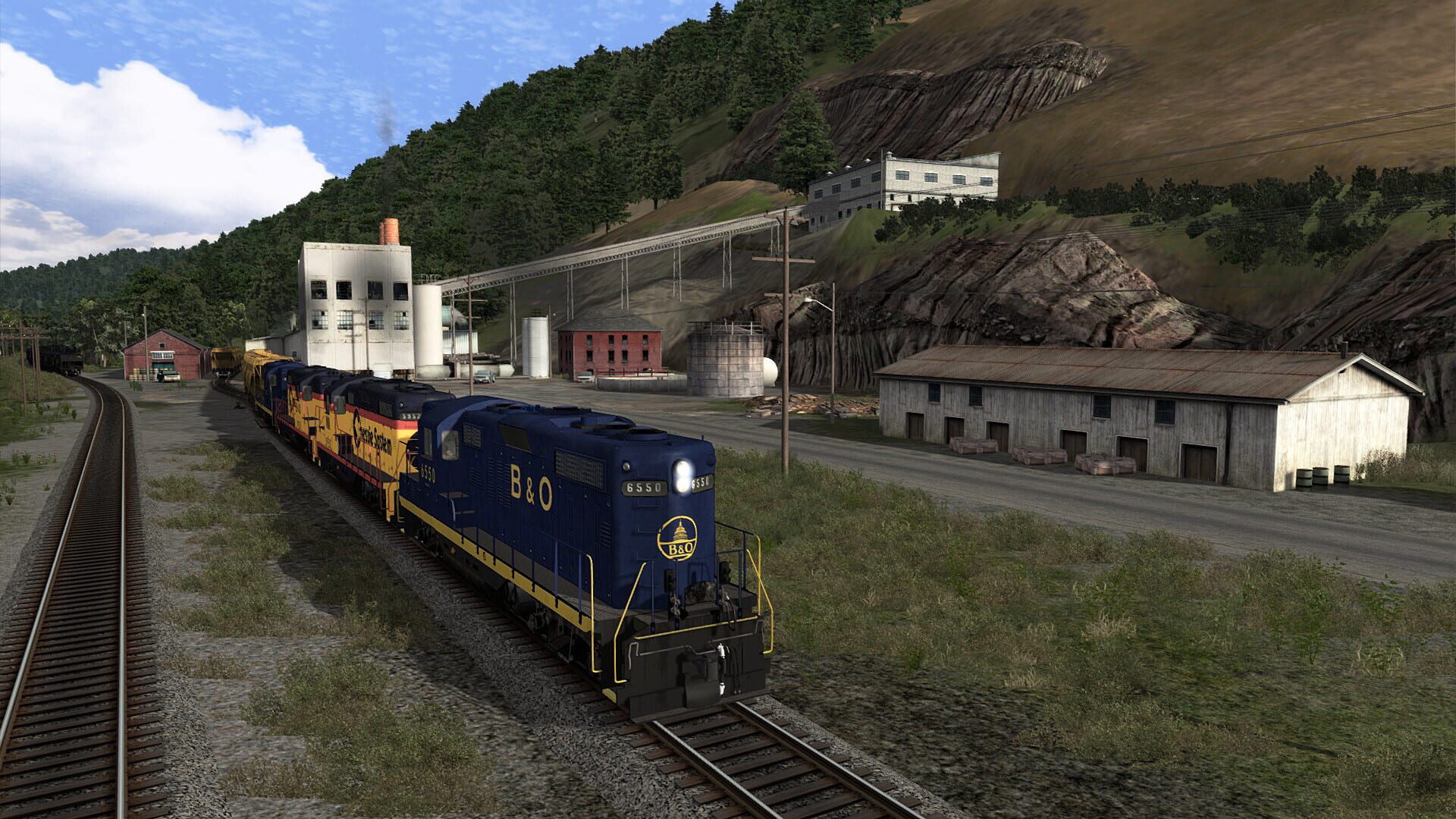 TS Marketplace: B&O Mountain Subdivision Scenario Pack 01 - Screenshot
