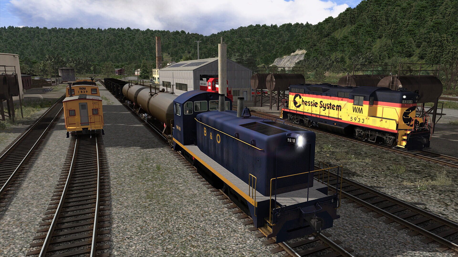 TS Marketplace: B&O Mountain Subdivision Scenario Pack 01 - Screenshot